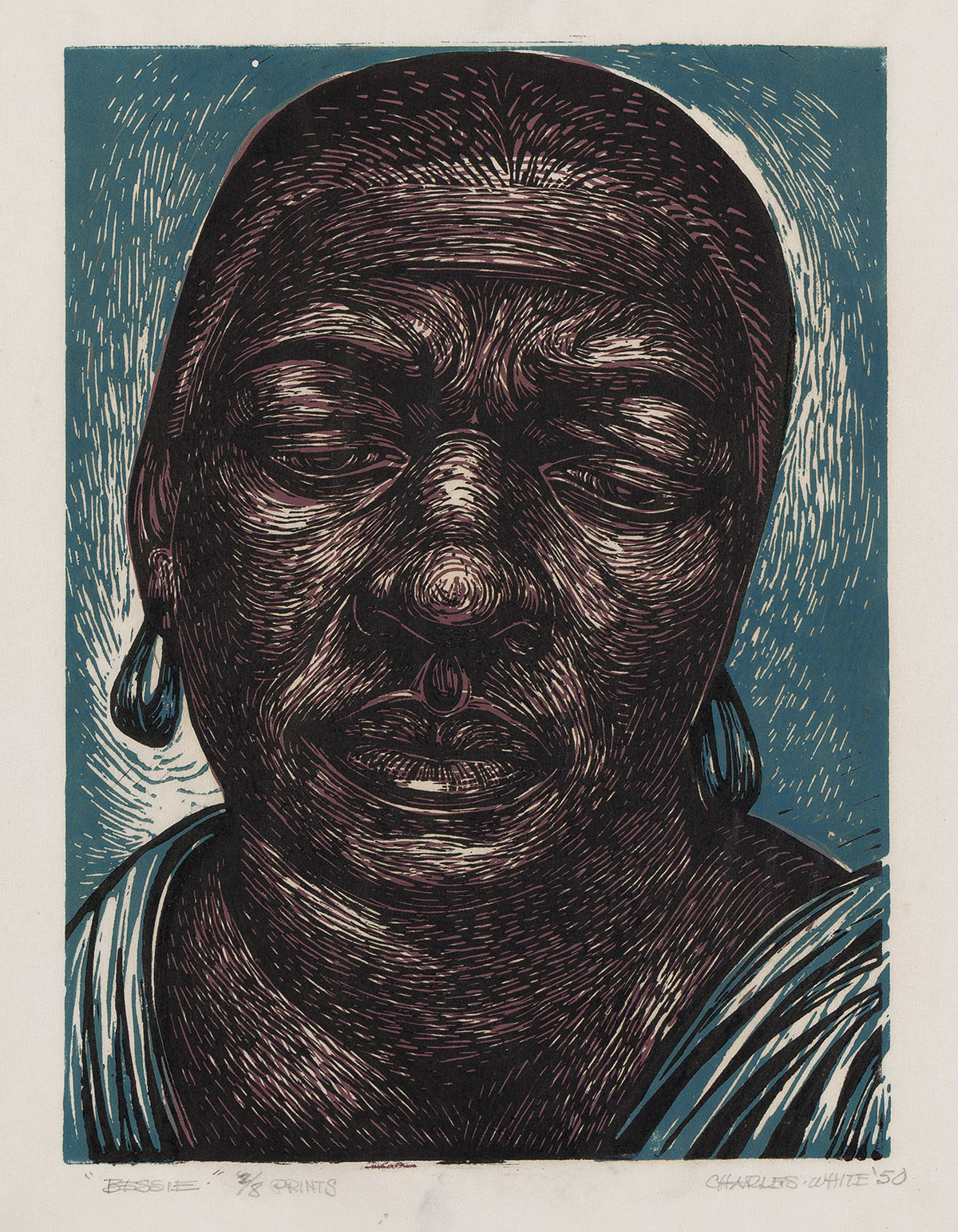 CHARLES WHITE (1918 - 1979) Bessie (Smith).